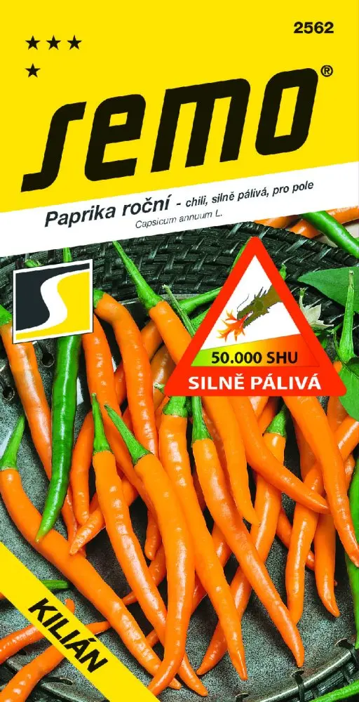 Paprika Kilián chilli oranžová