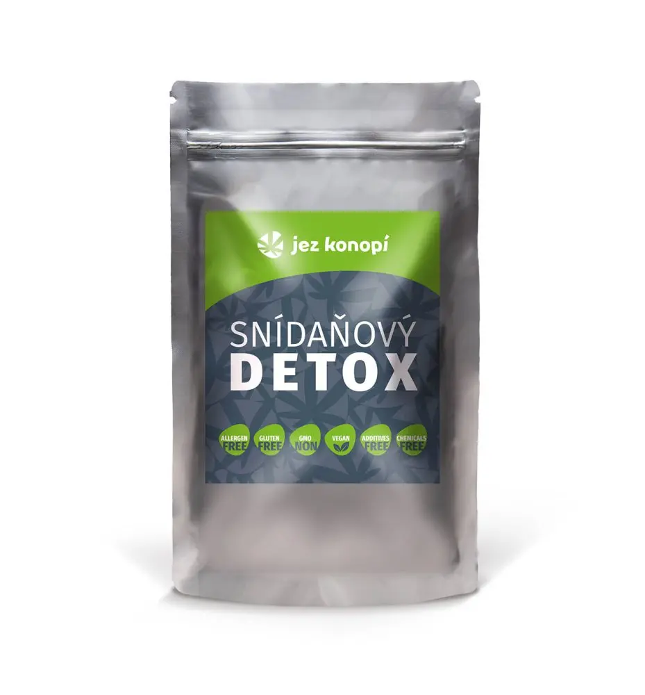 Jez Konopí Snídaňový detox, konopná snídaňová směs