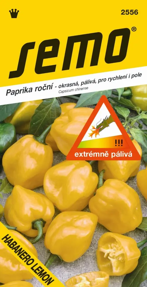 Paprika roční Habanero Lemon
