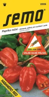 Paprika Habanero – semena chilli