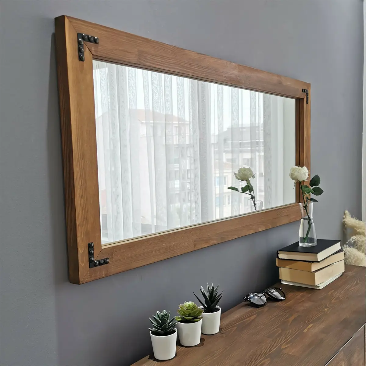 Zrcadlo Walnut A 20 x 110 cm