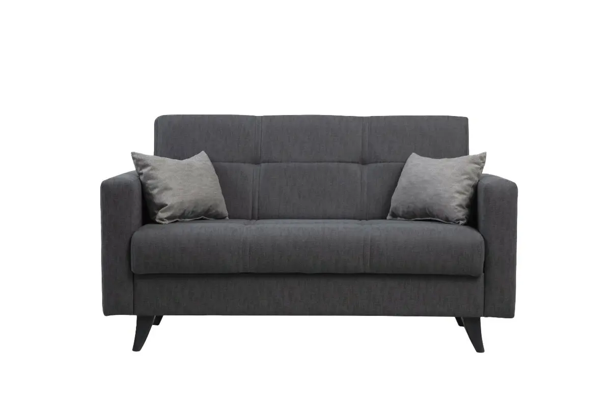 Rozkládací pohovka Polya Dark Grey