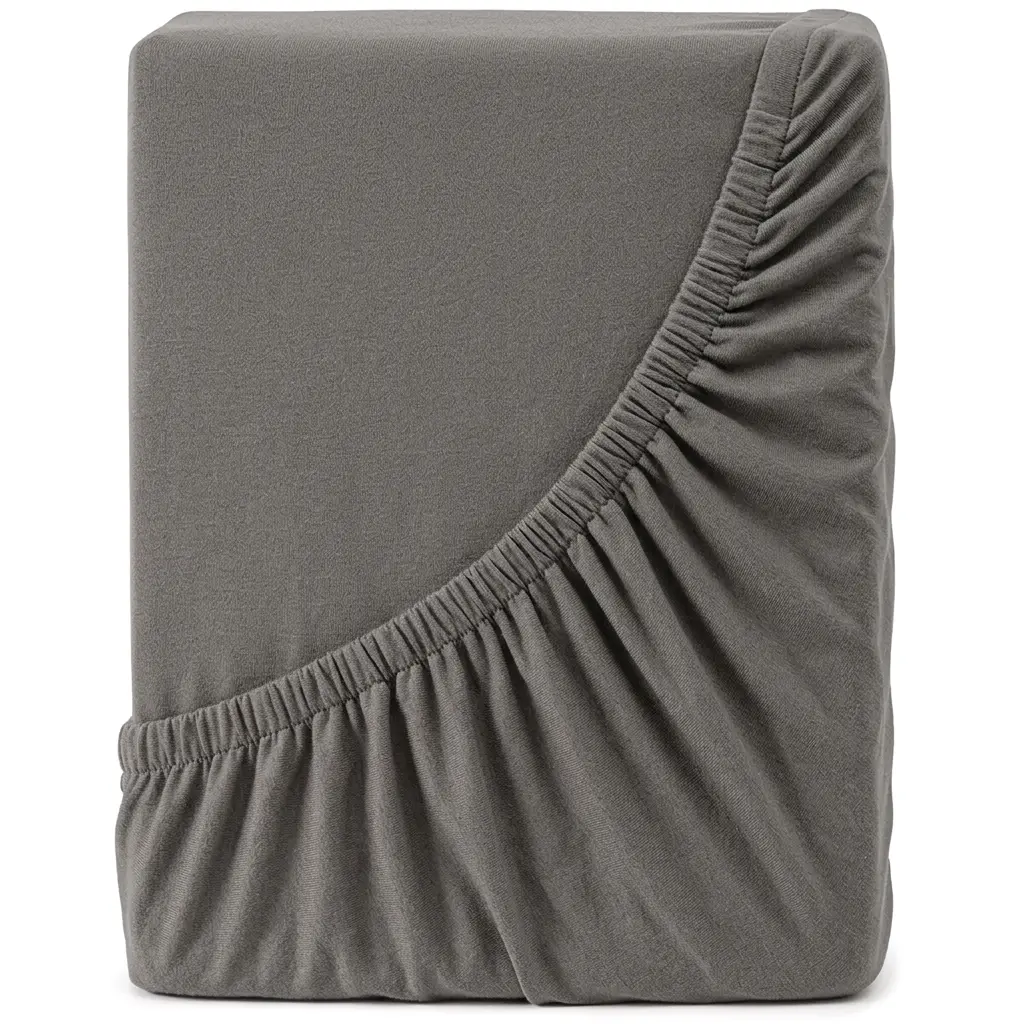 4Home jersey prostěradlo Lycra antracit, 120 x 200 cm