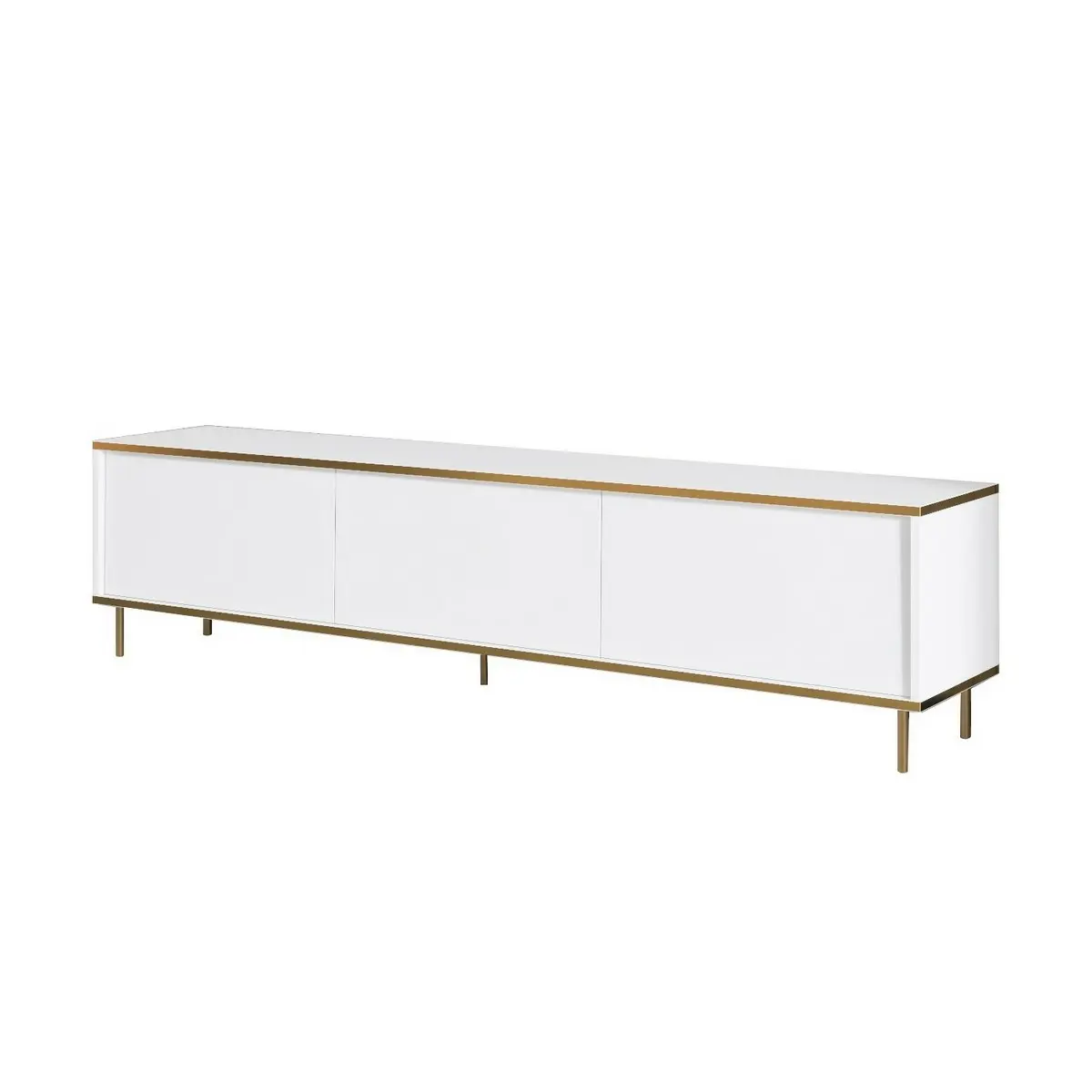 Televizní stolek Imaj White and Gold