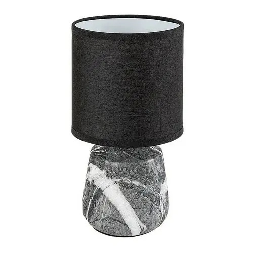 Rabalux 74066 stolní lampa Nalisa, válcovitá, černá