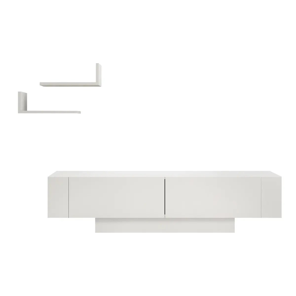 TV stolek Matera - White, White