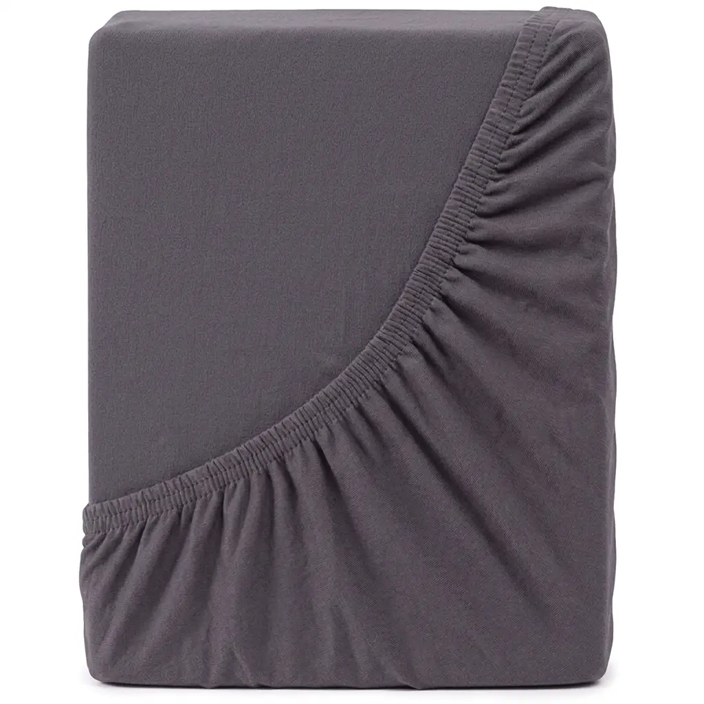 4Home Jersey prostěradlo MAKO antracit, 60 x 120 cm