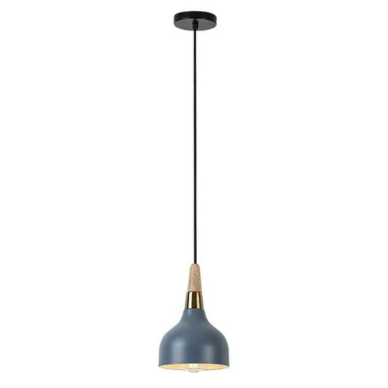 Rabalux 72135 moderní závěsný lustr Drusilla, šedá, E27, 1x max. 40W
