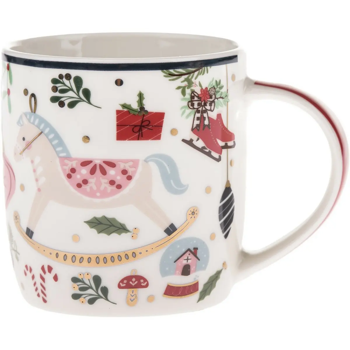 Porcelánový hrnek Hravé Vánoce 350 ml