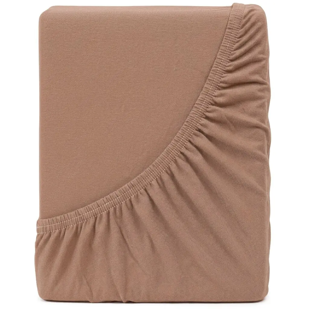 4Home Jersey prostěradlo IDEAL skořicová, 60 x 120 cm