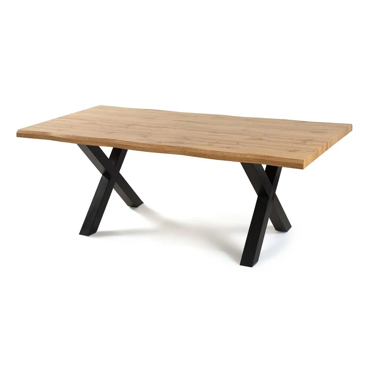 Jídelní stůl TIMBER CROSS 140, přírodní dub