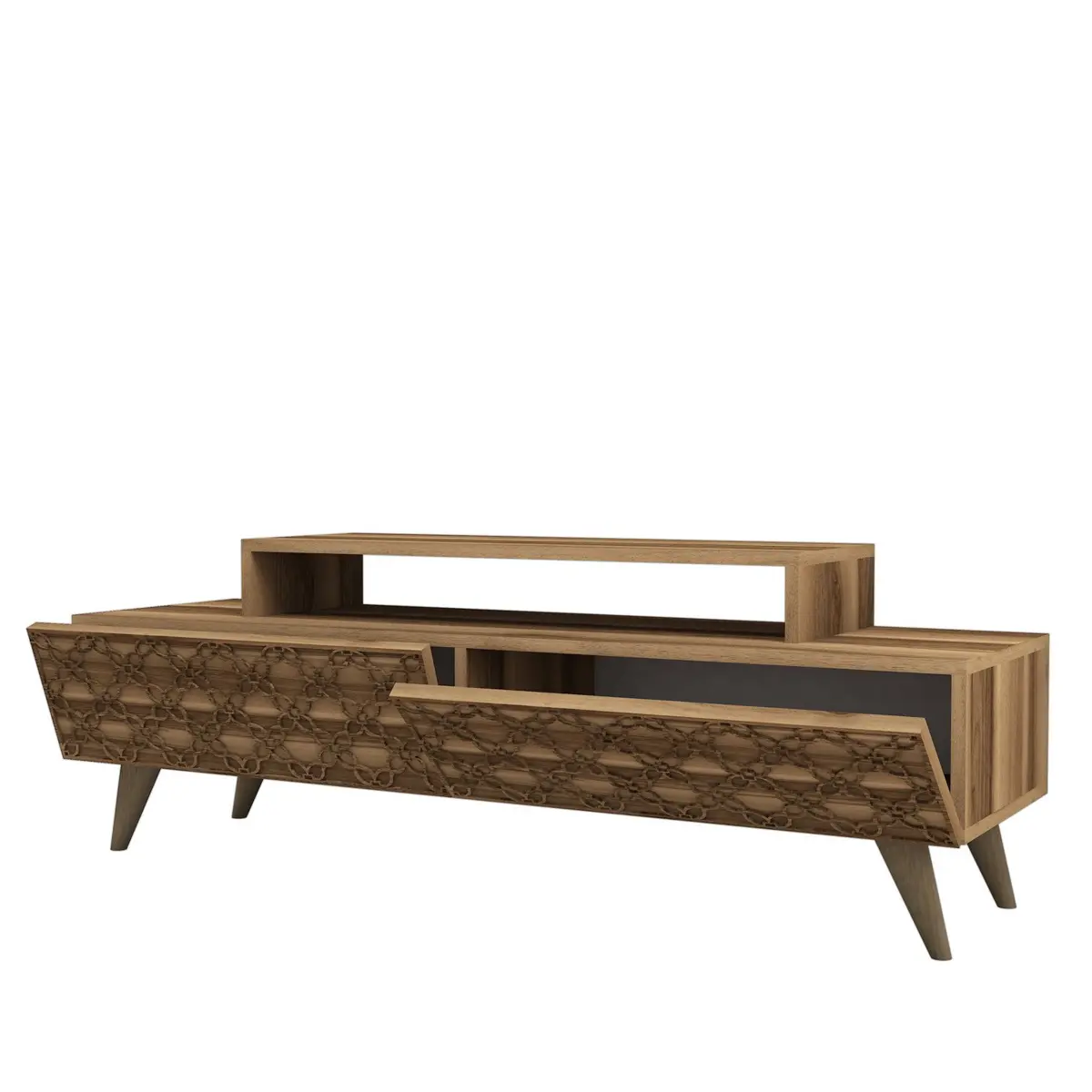 TV stolek City - Walnut