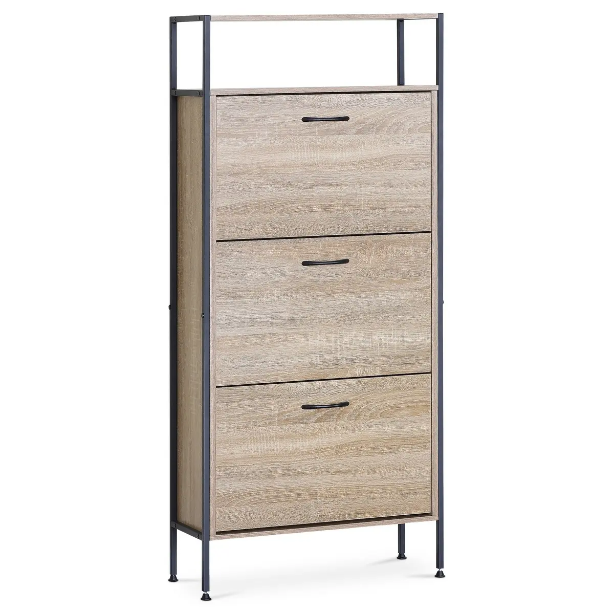 Botník s přihrádkami G1009 OAK, dub, 3 patra