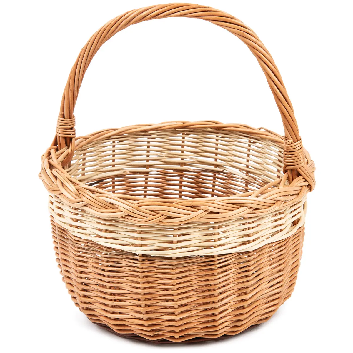 Nákupní proutěný košík Bolero, pr. 27 cm