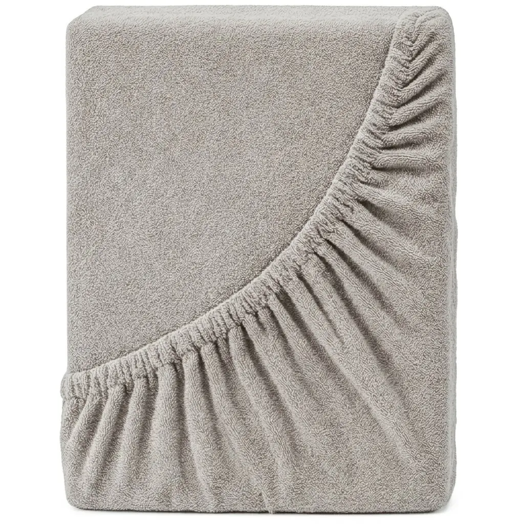 4Home Froté prostěradlo IDEAL taupe, 90–100 x 200 cm