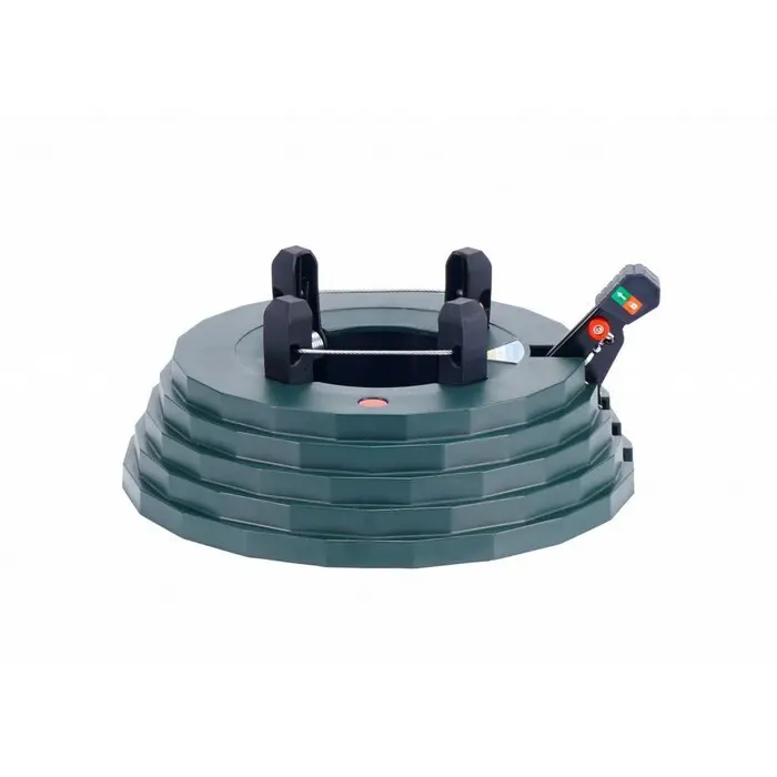 Stojan na vánoční stromek s pedálem Comfort Deluxe, zelená