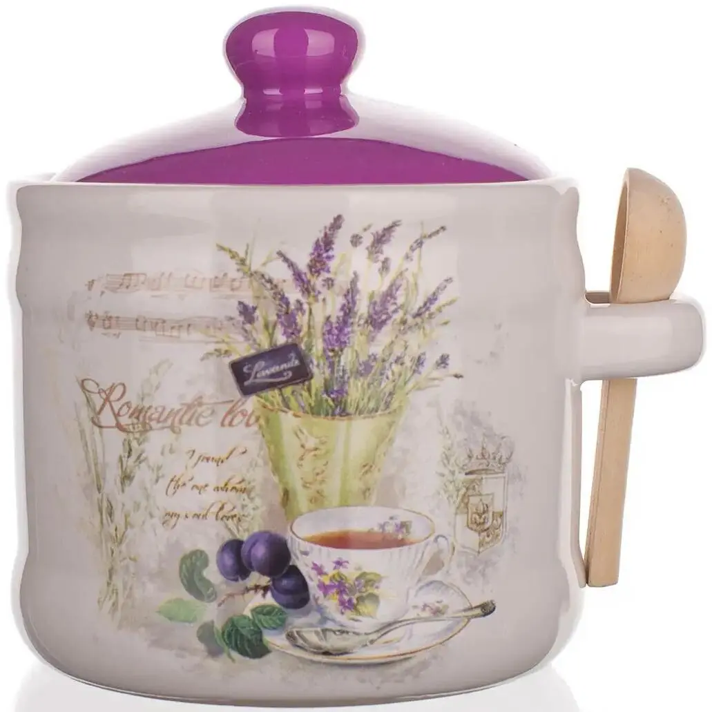Banquet LAVENDER dóza se lžičkou 60ZF1099 400ml