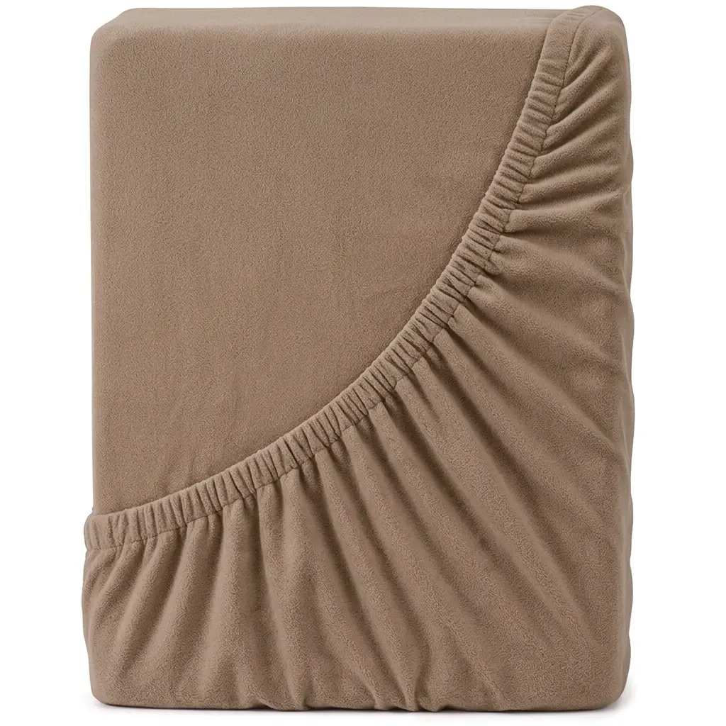 4Home Jersey prostěradlo DELUXE ořechová, 140–160 x 200 cm, 140–160 x 200 cm