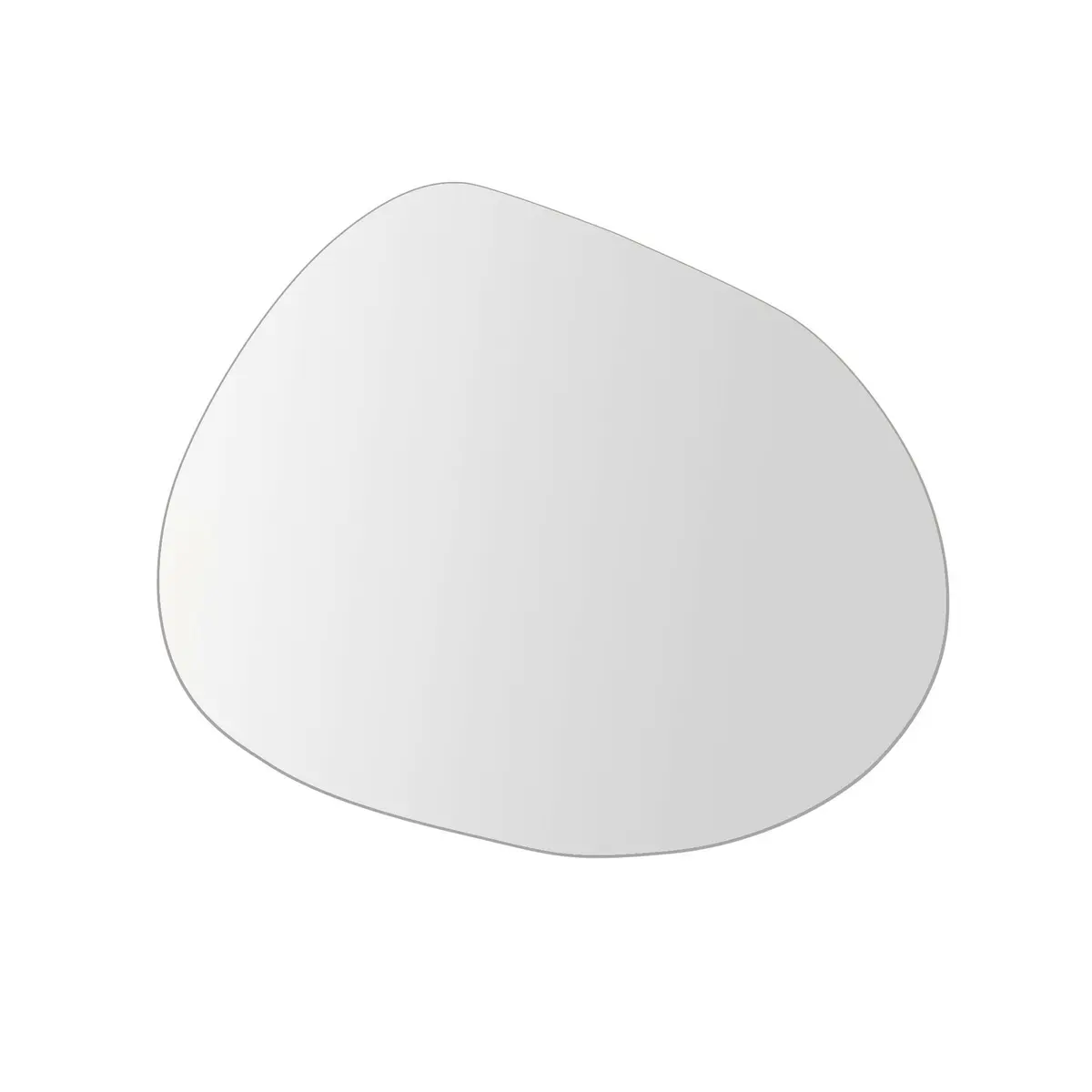 Hanah Home Dekorativní nástěnné zrcadlo Gusto 75x55 cm černé