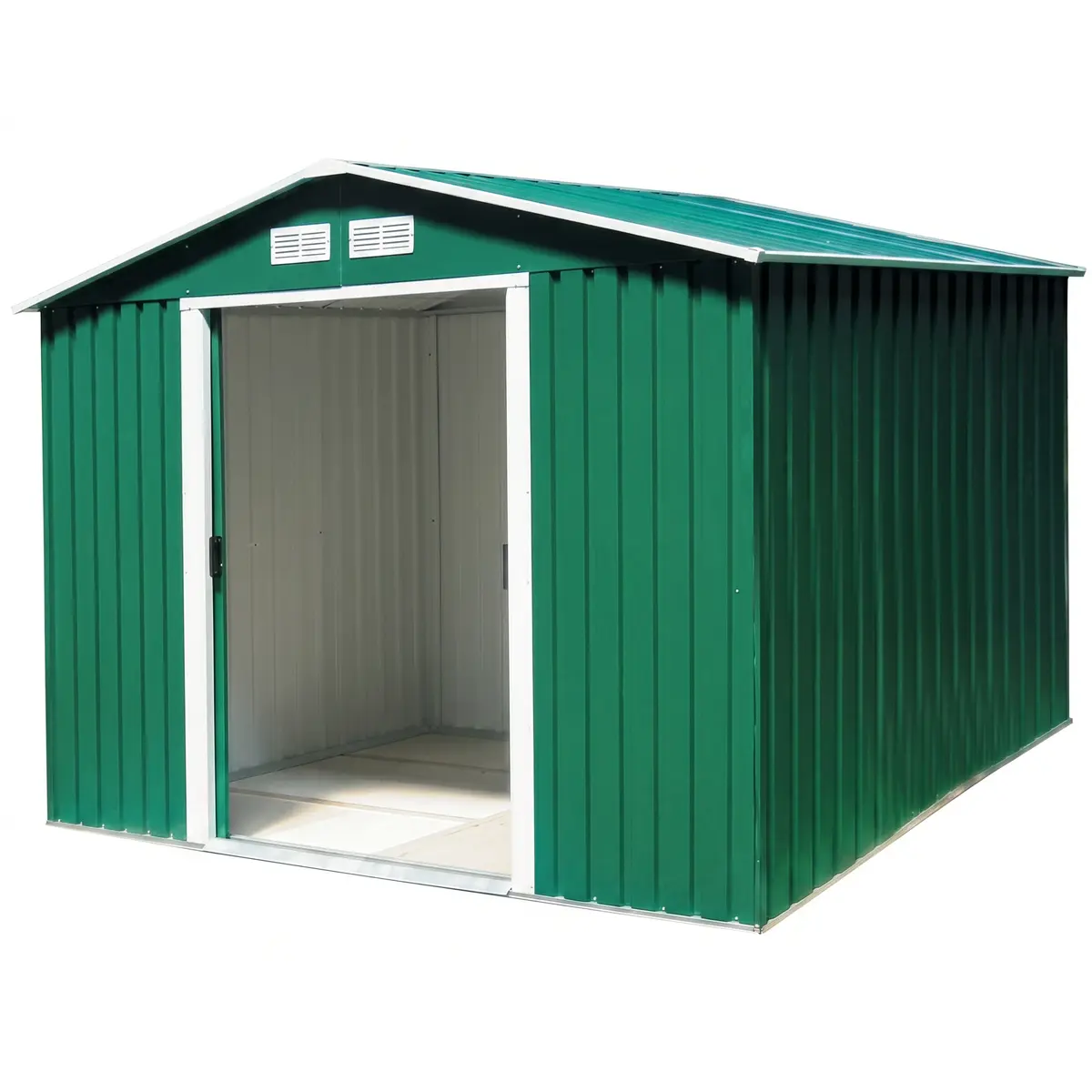 Avenberg Zahradní domek na nářadí 2,4 × 2,4 m SD-X0808-H170, zelená, 2,4 x 2,4 cm