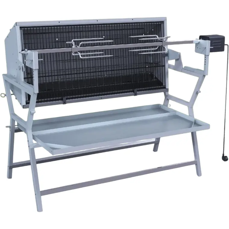 Avenberg Gril s elektrickým rožněm Ferkel, 137 x 55 x 91 cm