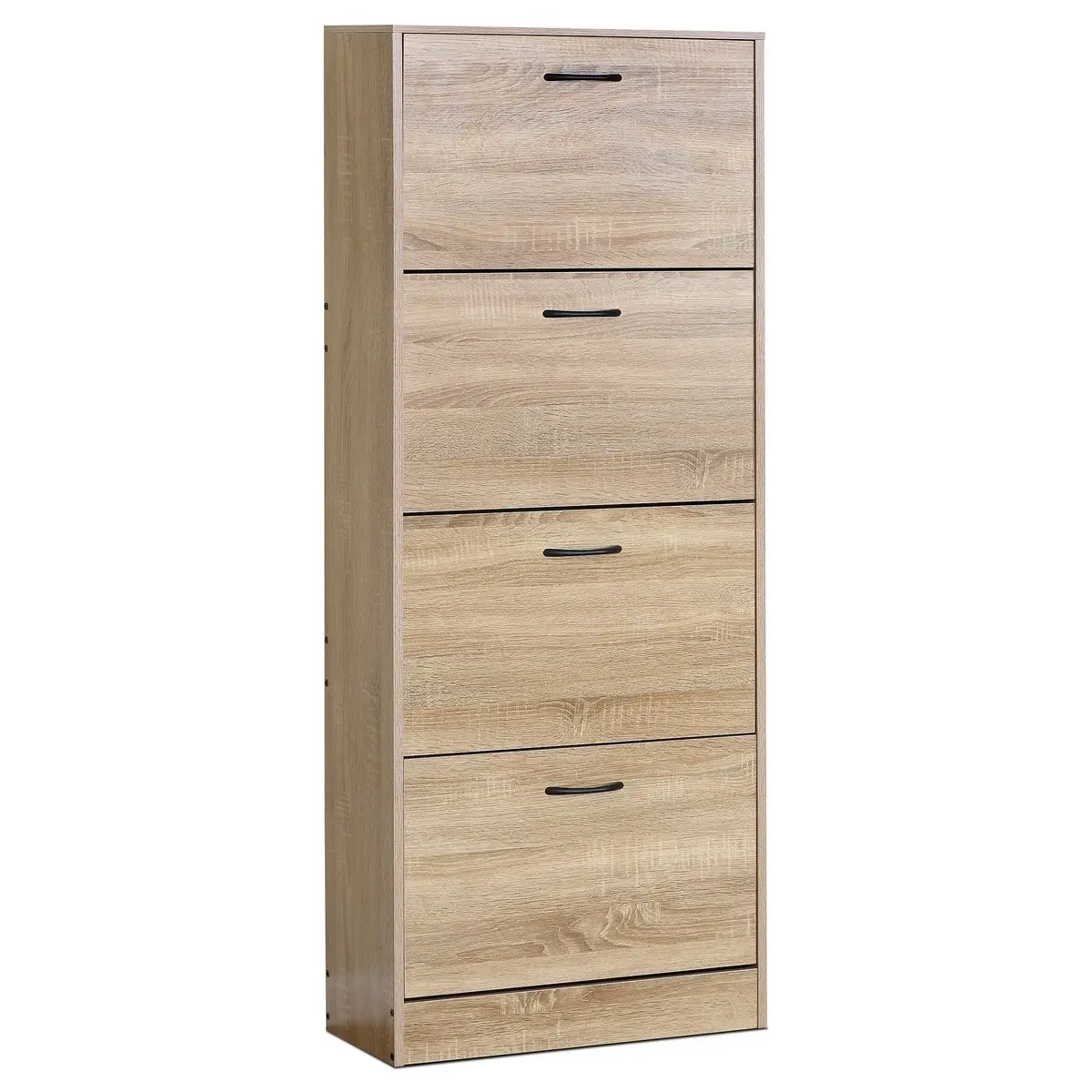 Botník s přihrádkami G1018 OAK, dub, 4 patra