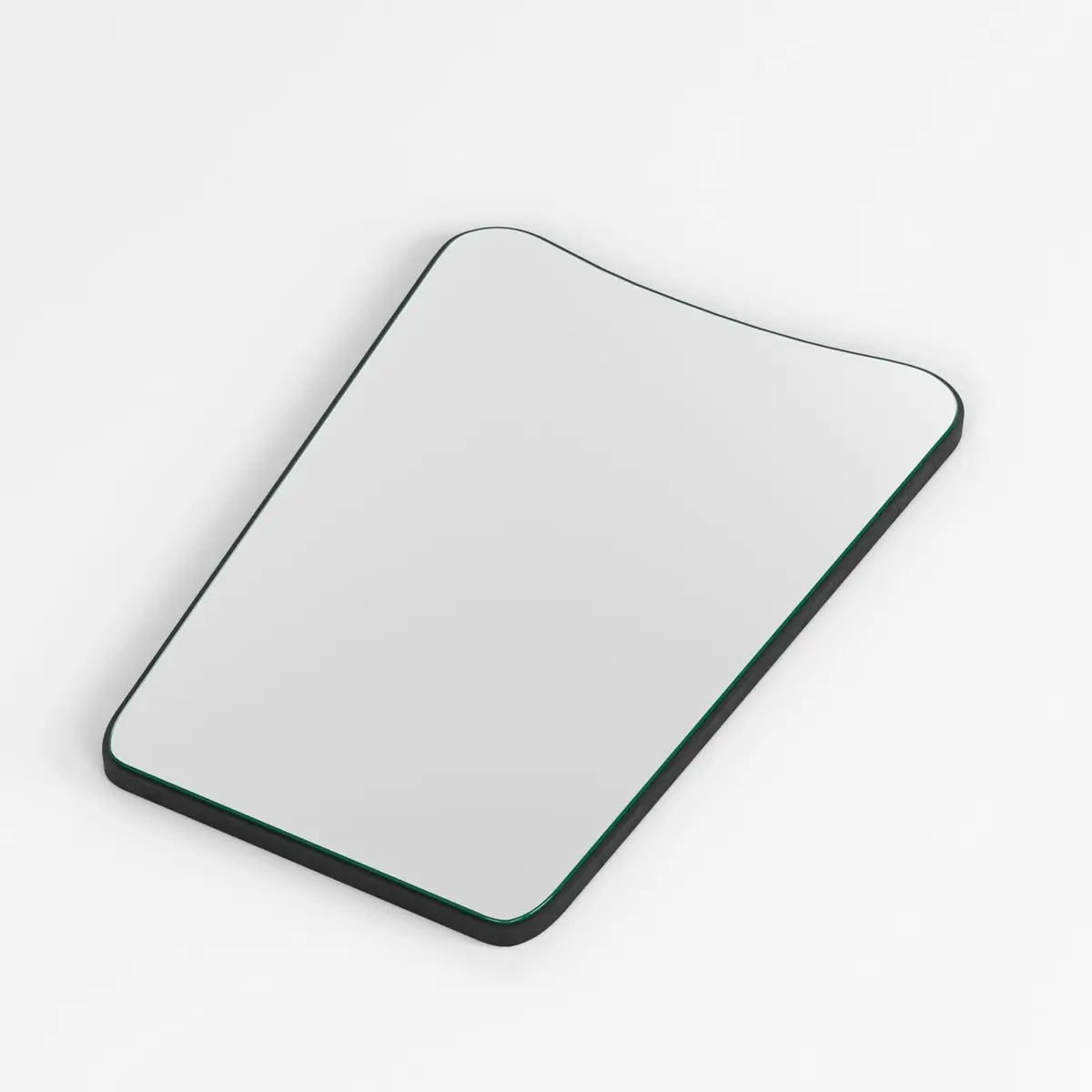 Kalune Design Dekorativní nástěnné zrcadlo Donna 70x50 cm černé