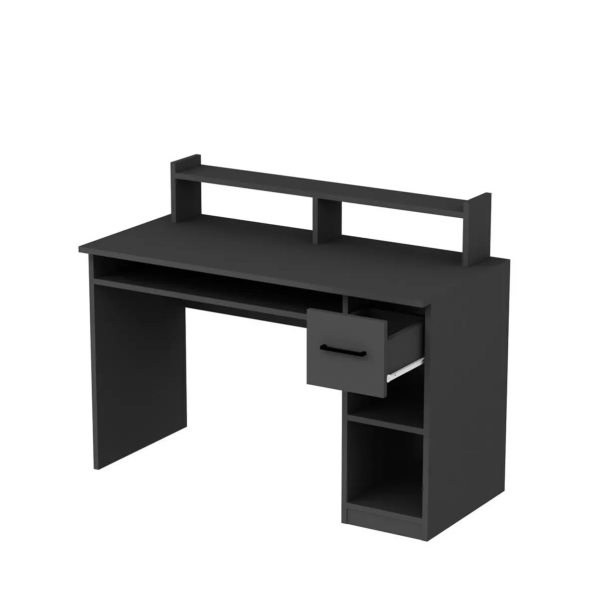 Kalune Design Psací stůl Eslem antracitový