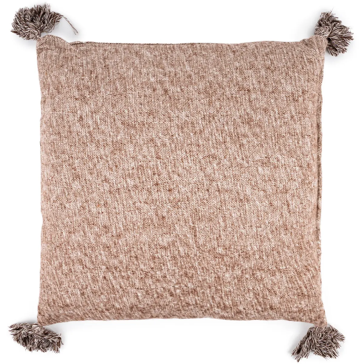 Home Styling Collection Dekorační polštářs třásněmi, bavlna, 45 x 45 cm béžová A35823370