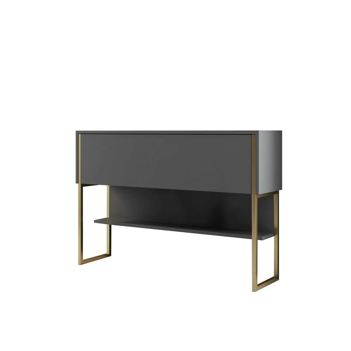 Komoda Luxe - Gold, Anthracite