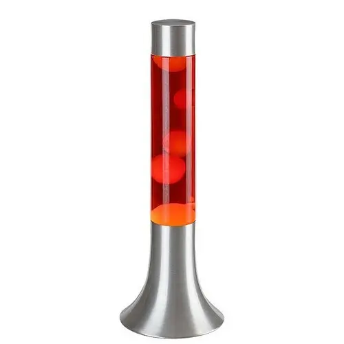 Rabalux 76025 dekorativní lávová stolní LED lampa Poppilol, červenožlutá