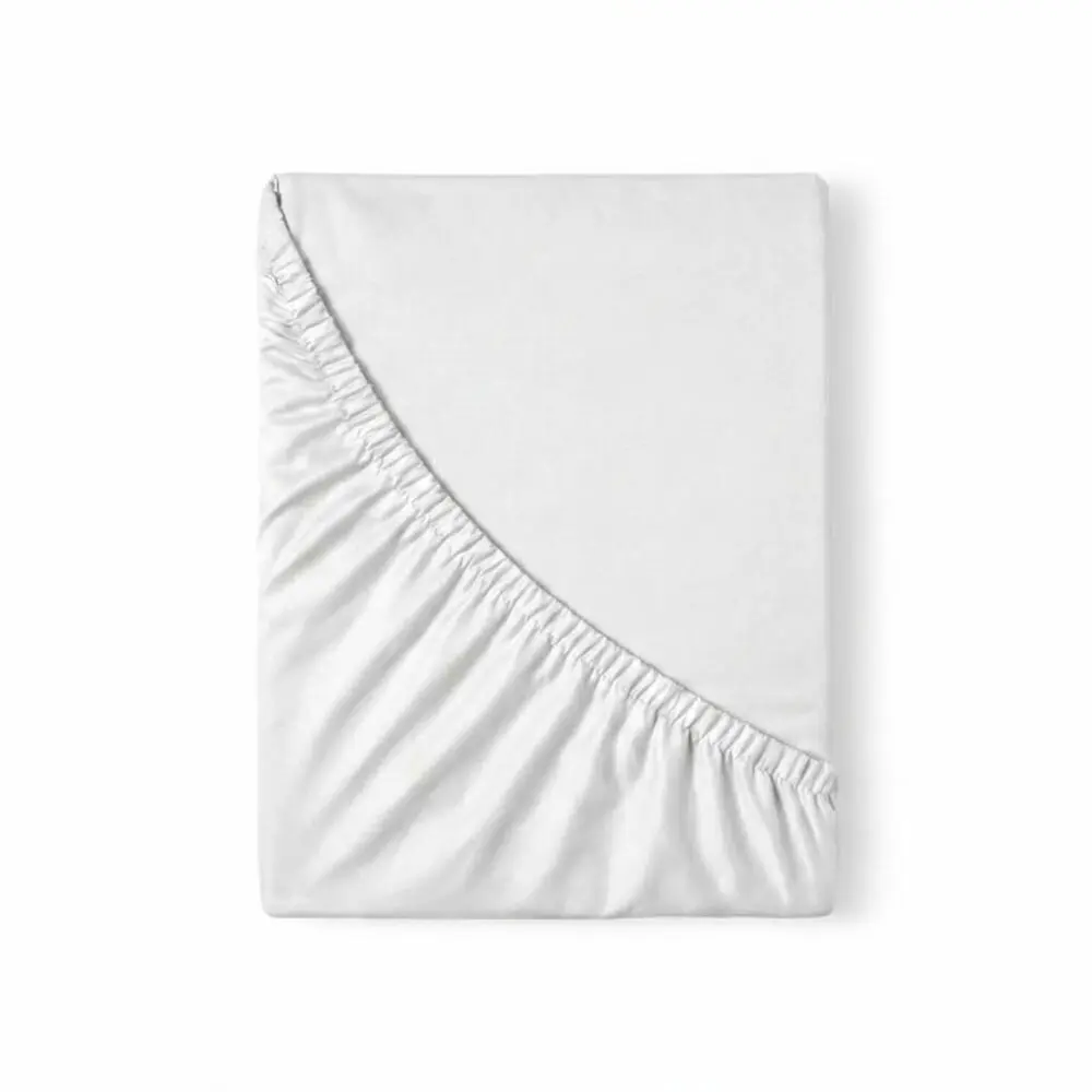 Kvalitex Saténové prostěradlo s gumou bílá, 80 x 200 cm