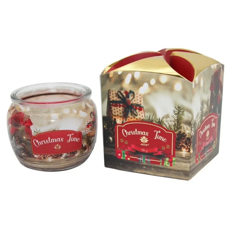 ARÔME - Brusinka a hřebíček Vonná svíčka 90 g