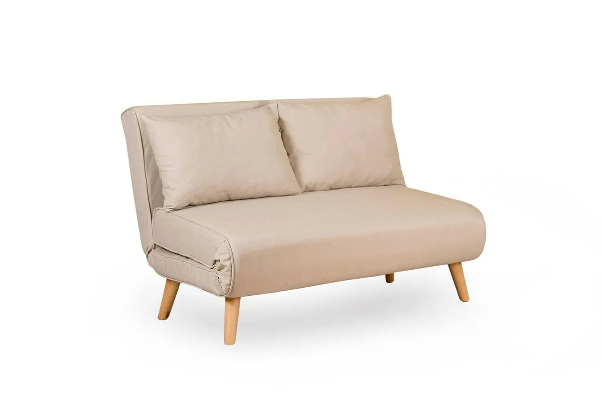Dvoumístná rozkládací pohovka Folde 2-Seater - Cream