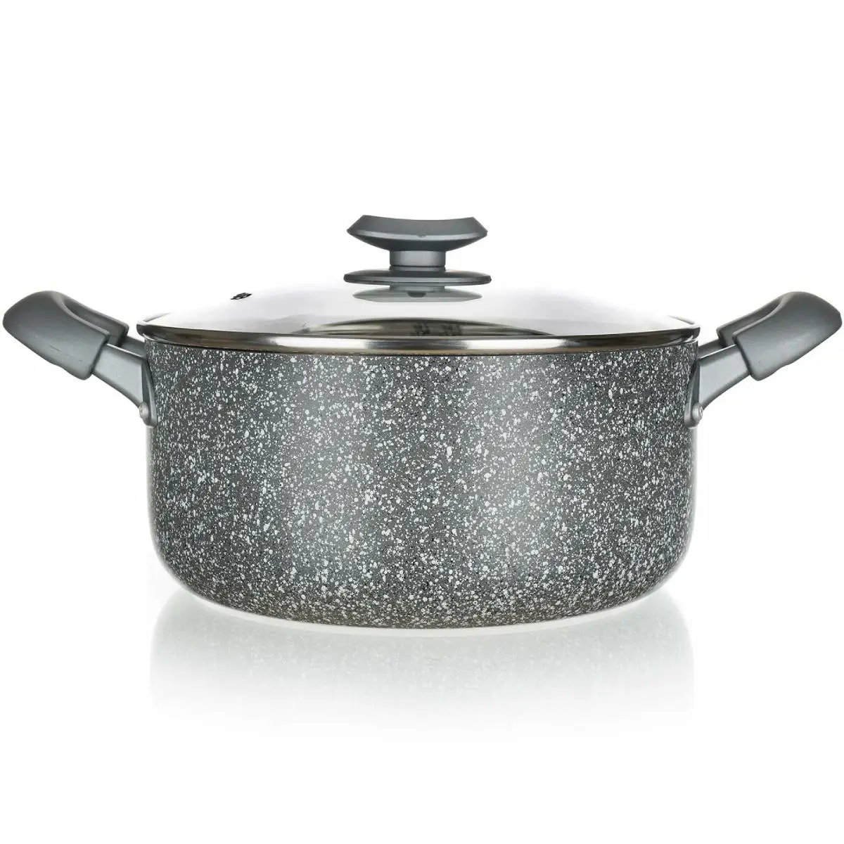 Banquet Hrnec s nepřilnavým povrchem Granite, 24 x 11 cm, 24 cm