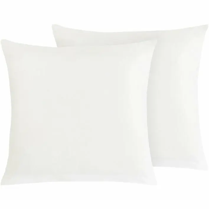 Bellatex Bavlněné povlaky na polštář bílá, 45 × 45 cm, 2 ks, 45 x 45 cm