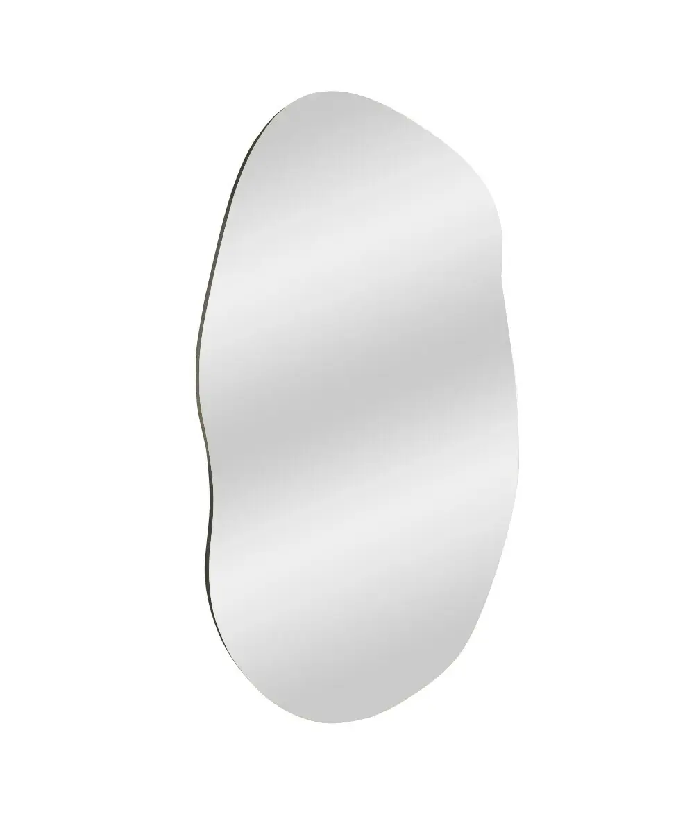 Kalune Design Dekorativní nástěnné zrcadlo Lossa 89x52 cm černé