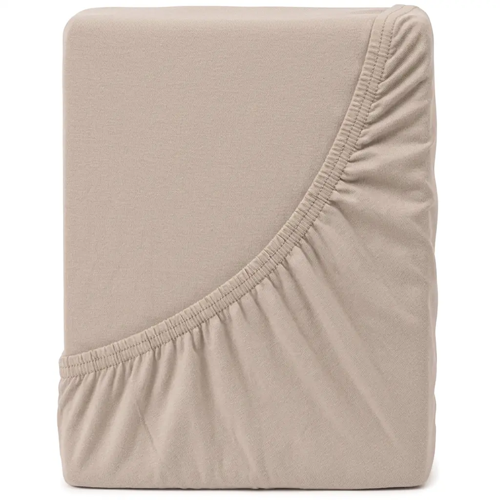 4Home Jersey prostěradlo IDEAL kávová, 140–160 x 200 cm, 140–160 x 200 cm