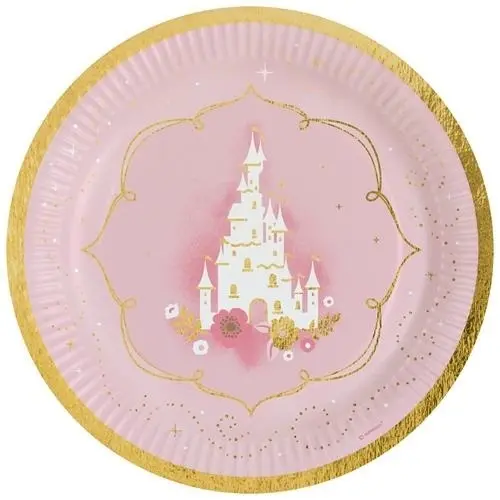 EKO Papírové talíře Na den princeznou 23 cm