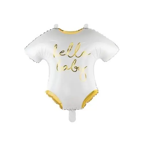 PartyDeco Fóliový balón - Hello baby 51 x 45 cm