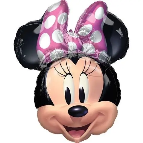 Foliový balonek hlava Minnie Mouse Forever 53 x 66 cm
