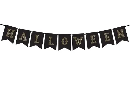 Vlaječková girlanda - Halloween 20 x 175 cm