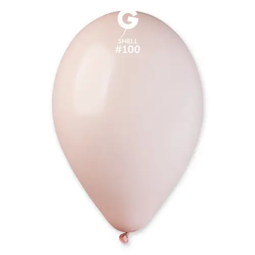 Balonky Gemar pastelově sv. růžové 30 cm - 100 ks