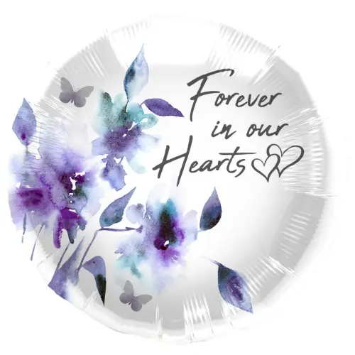 Foliový balonek Forever in our Hearts - 45 cm