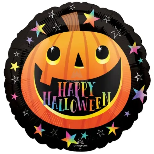 Amscan Fóliový balón Happy Halloween - Dýně