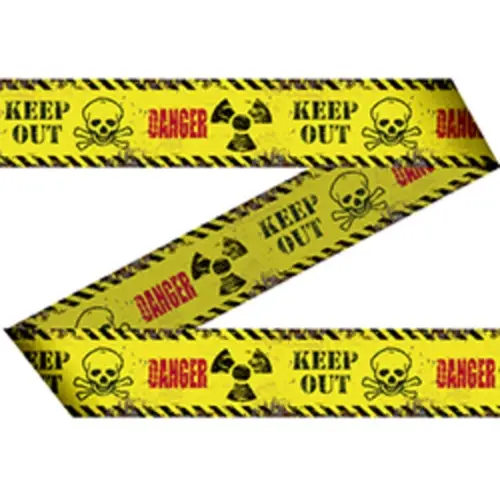 Dekorace na Halloween - bezpečnostní páska Keep Out 15 m - Folat