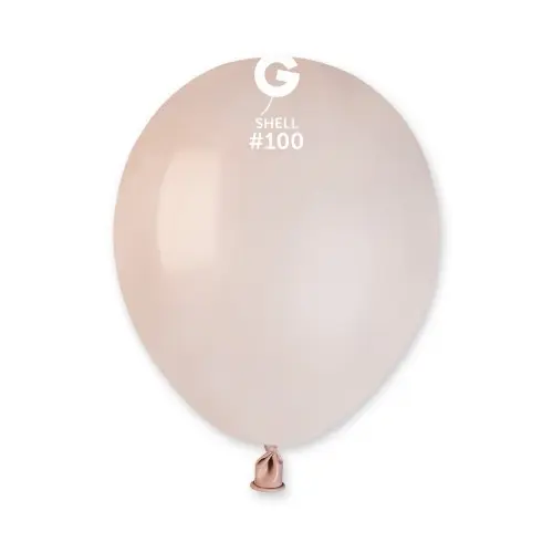 Balonky Gemar Pastelově sv. růžové 13 cm - 100 ks