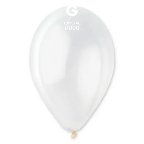 Balonky Gemar transparentní 30 cm - 100 ks