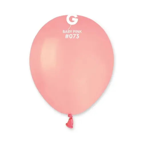 Balonky Gemar Baby pink růžové 13 cm - 100 ks
