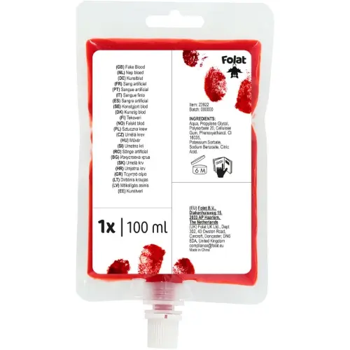 Falešná krev - Infuze 100 ml